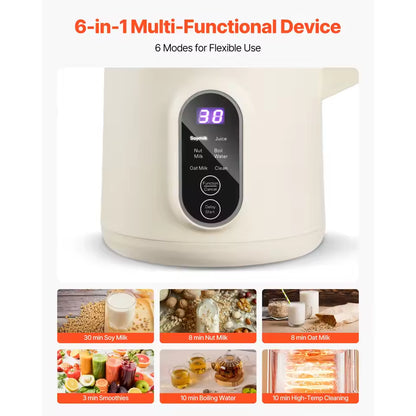 8-in-1 Nut Milk & Soy Milk Maker