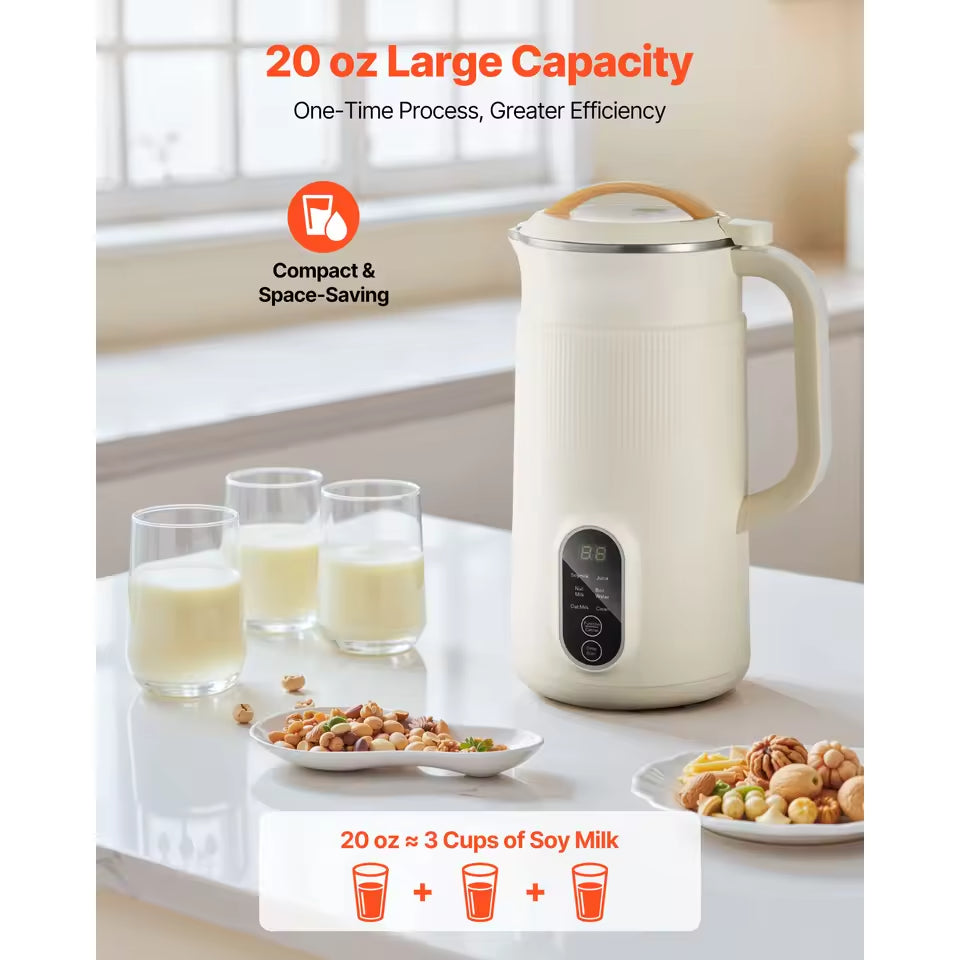 8-in-1 Nut Milk & Soy Milk Maker