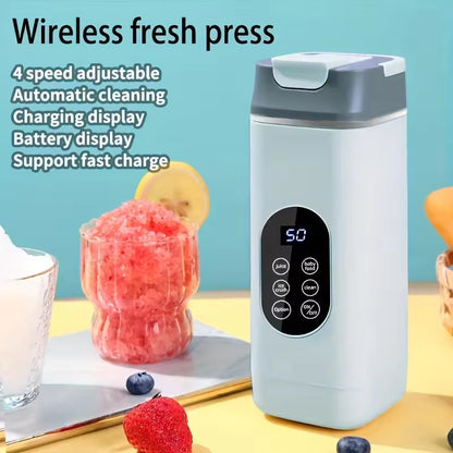 Portable Wireless Blender with USB Charging